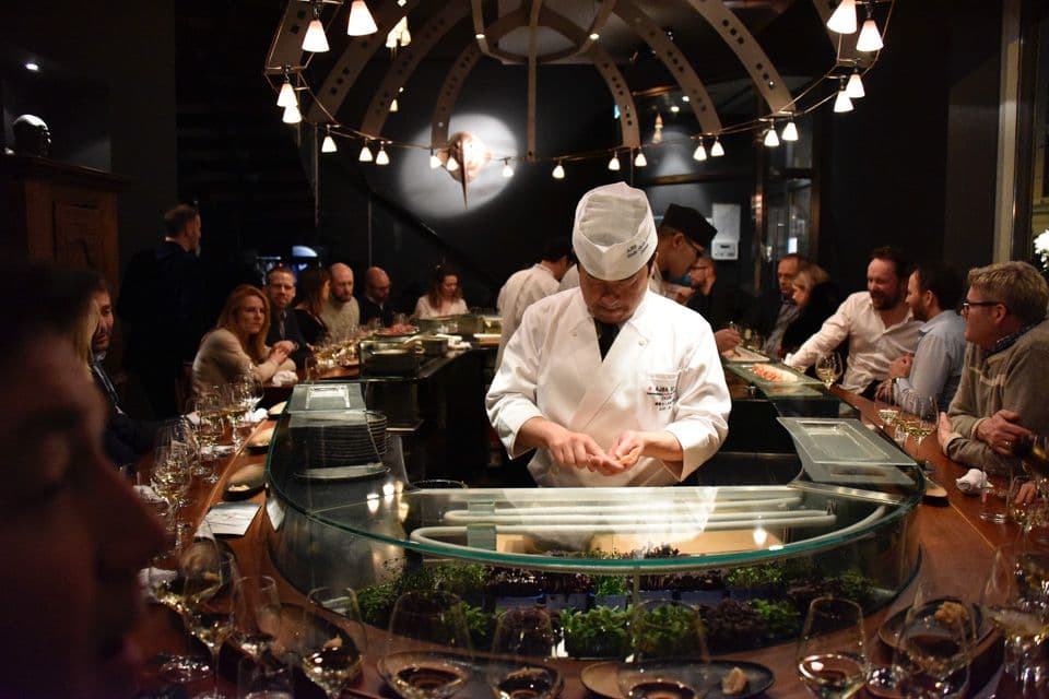 Alex Sushi interiør