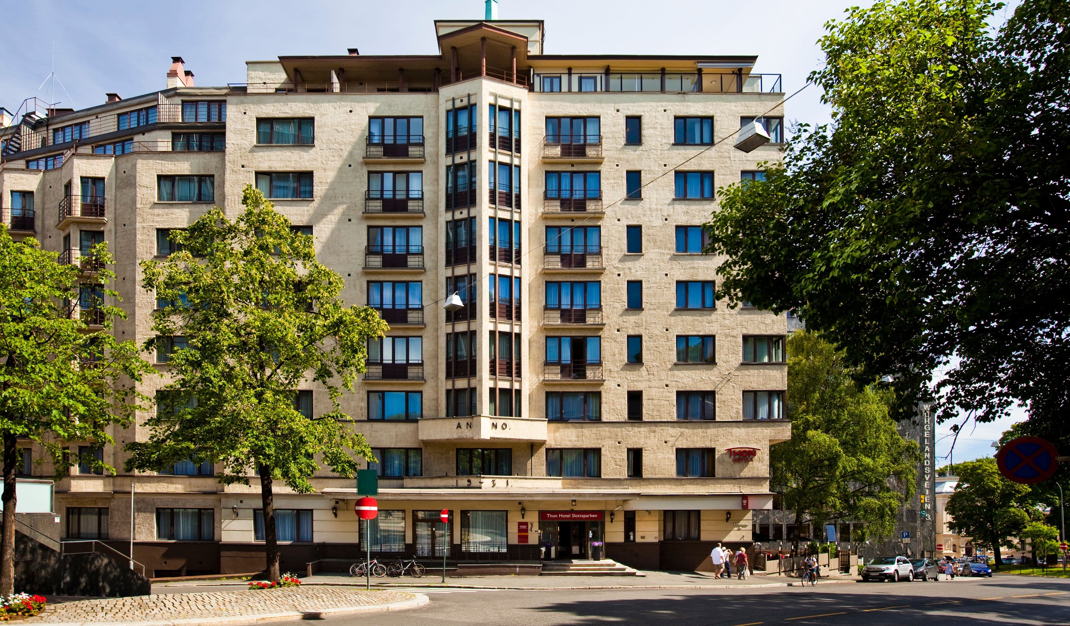 Thon Hotel Slottsparken_Fasade