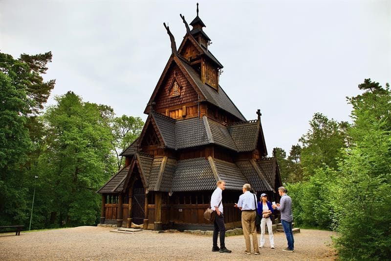 Gol Stave Church – Private tour of Norsk Folkemuseum