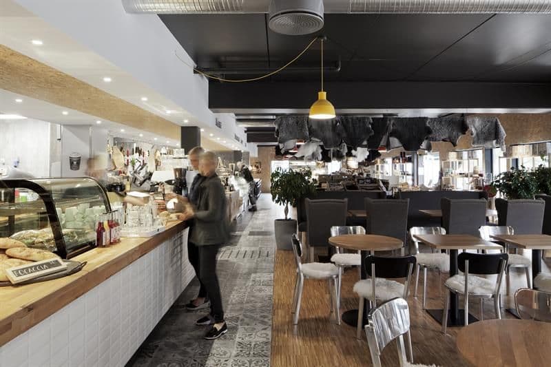 The food hall in Oppdal