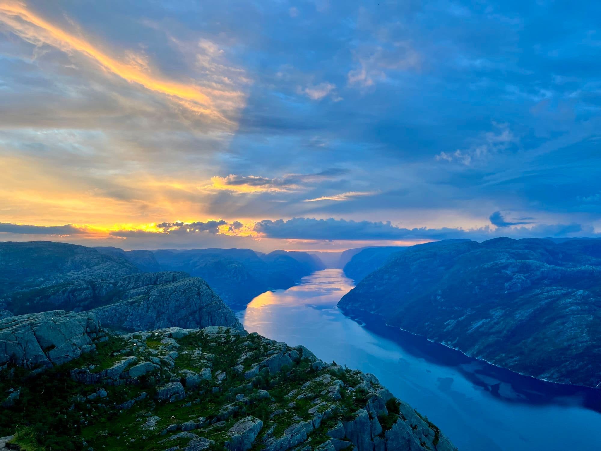 Fjord Hikes overnight adventure Kjerag and Preikestolen