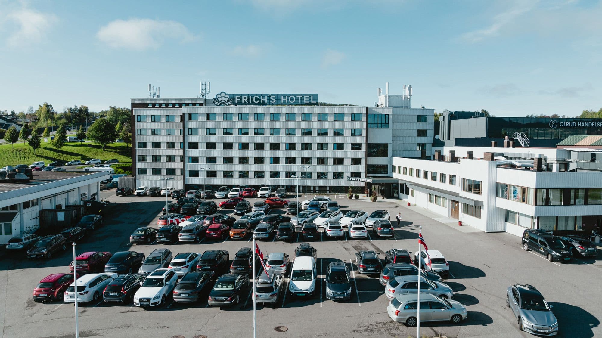 Parkeringsplass - Frich's Hotel Hamar